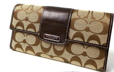 discounted Coach Wallets - 42181 coffee